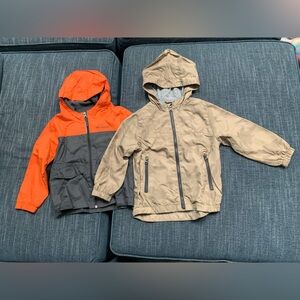 Two boys 4T lightweight jackets (The GAP/Columbia)